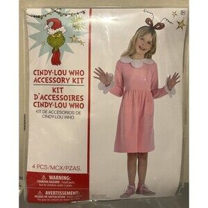 Cindy Lou Who Kit - Grinch - Christmas - Costume Accessories Child Teen Theatre